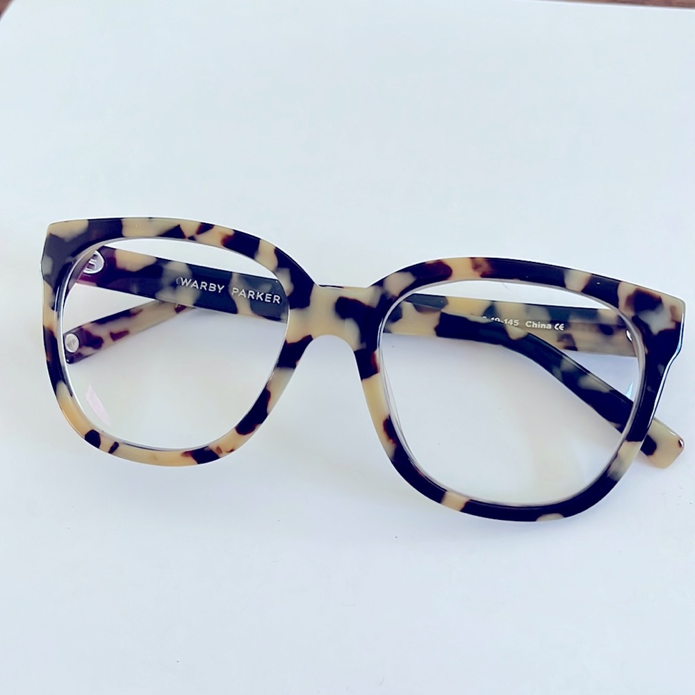 Warby Parker Tatum Tortoiseshell full frame glasses